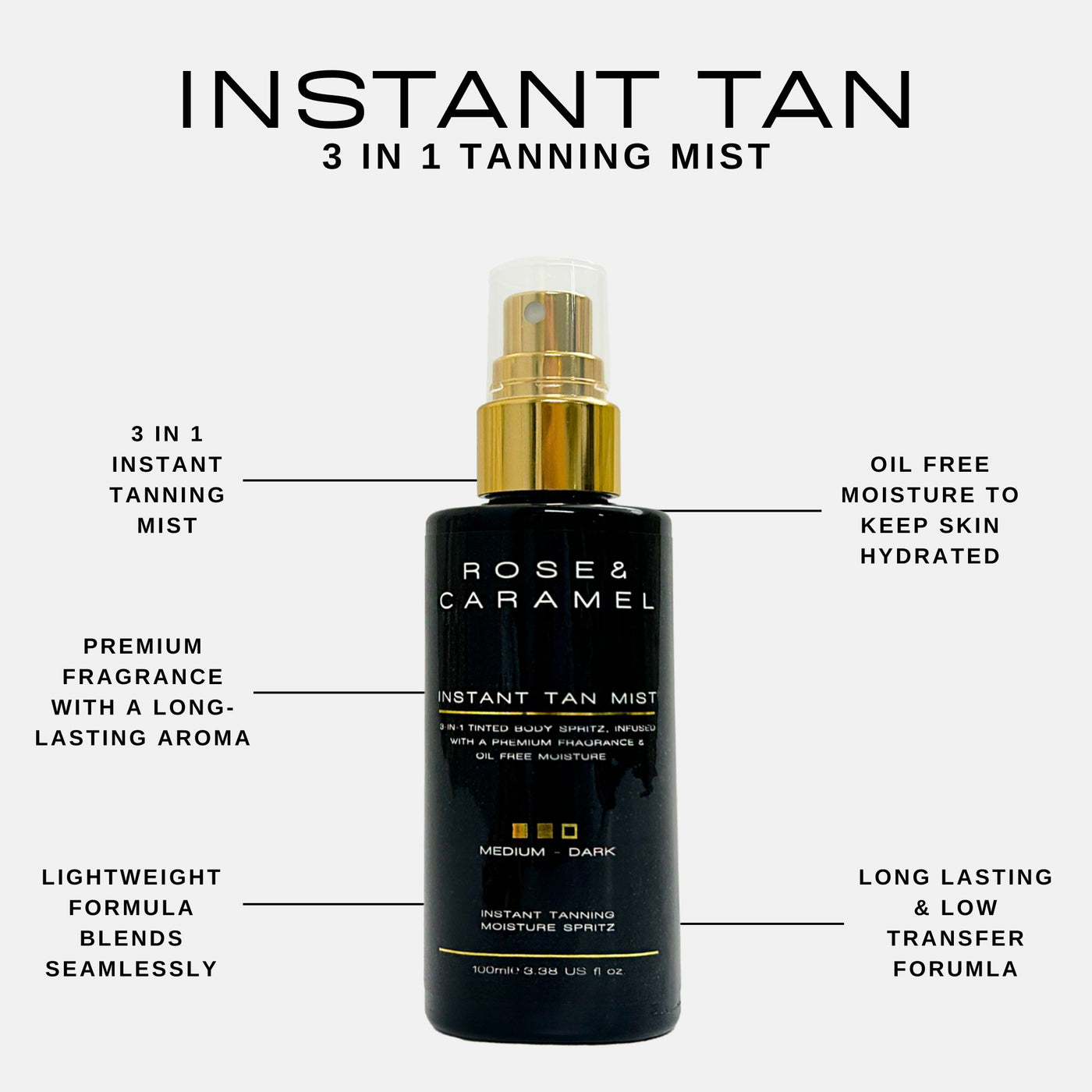 Box Of Instant Tanning Mists (100ml)