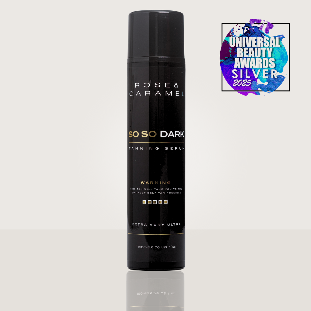 Box of So So Dark Self Tanning Serum